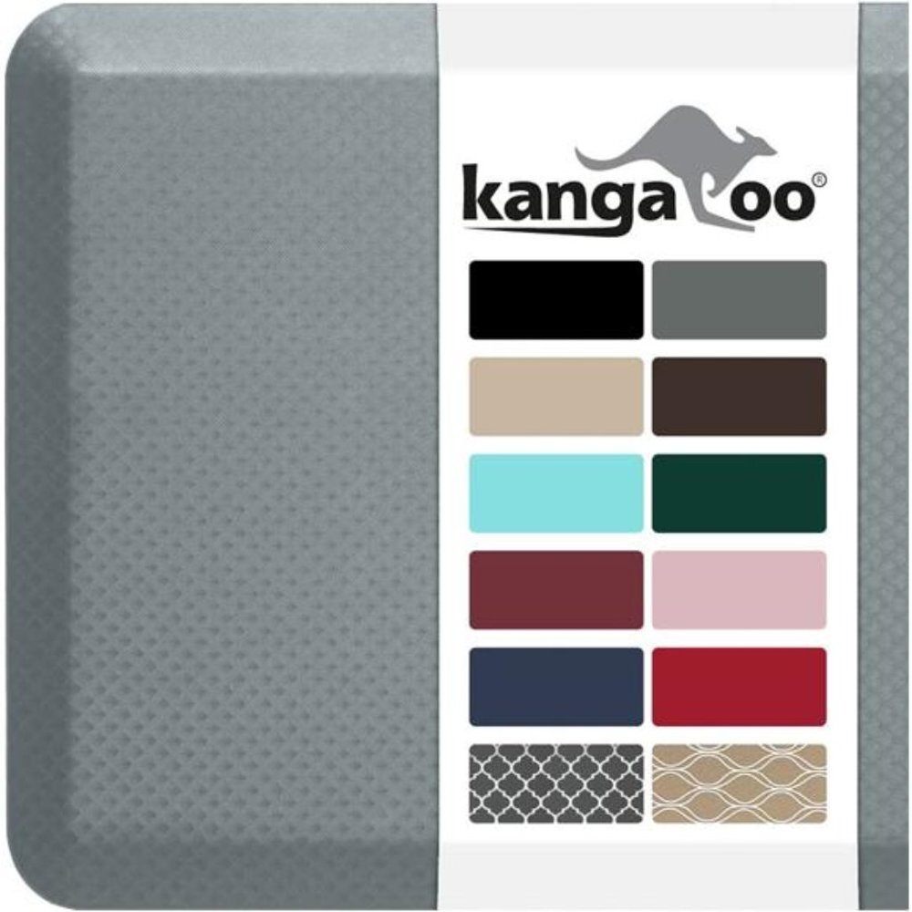 3/4" Thick Superior Comfort, Stain Resistant Floor Rug Anti Fatigue Mat, 17x24